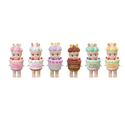 Cute Dolls Fans Car Ornament Gift   Birthday Series Cute Angel Anime Figures Ornaments Blind Box kawaii toys for girls