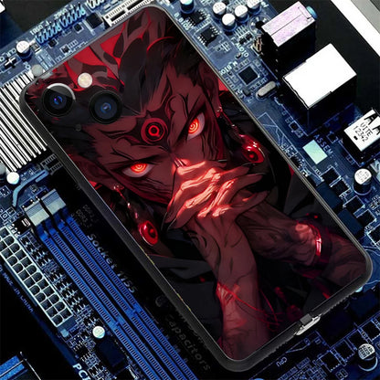 Anime LED Glass Phone Case