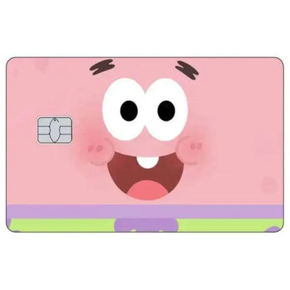 SpongeBob Patrick Star Card Skin