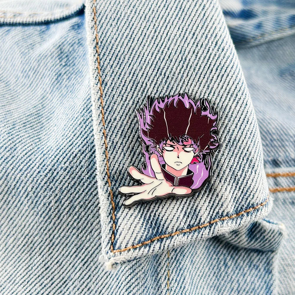 Mob Psycho 100 Shigeo Kageyama Enamel Pin