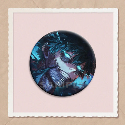 My Hero Academia Dabi Button Pin