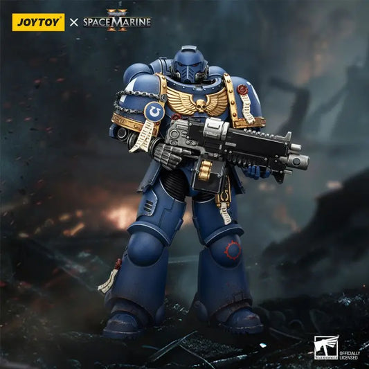 JOYTOY Warhammer 40K Ultramarines Brother Chairon-Collectors Edition 1:18 Action Figure Collection Gift for Adults