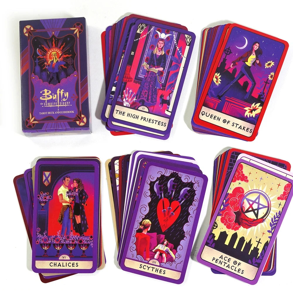 Buffy The Vampire Slayer Tarot English Oracle Cards Fate Divination