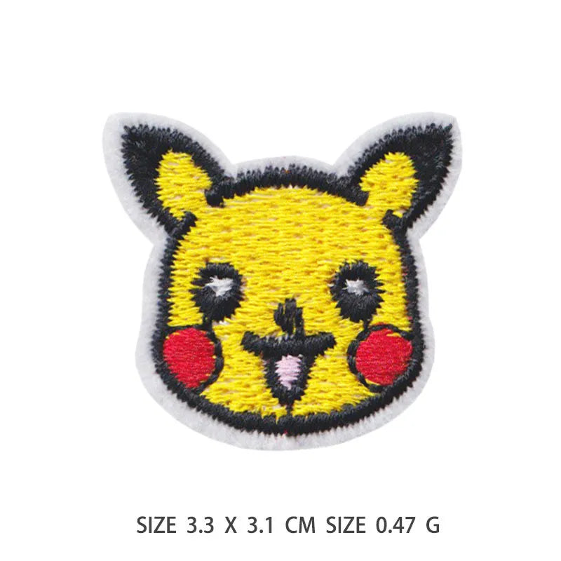 Pokemon Pikachu Embroidery Patch