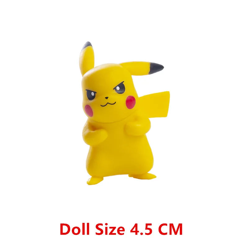 Pokemon 4-13Cm Toys Model Cartoons Movie Anime Figure