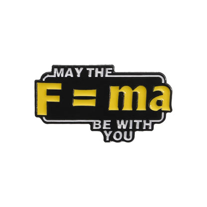 Food Wars May The Fork Be With You Enamel Pin