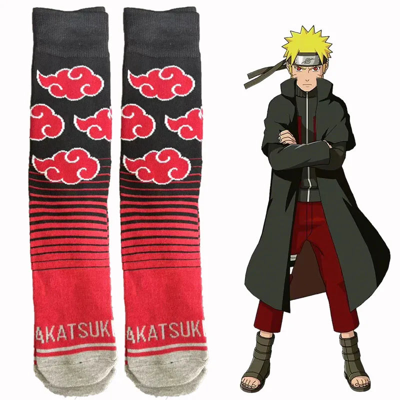 Naruto Anime Knitted Socks