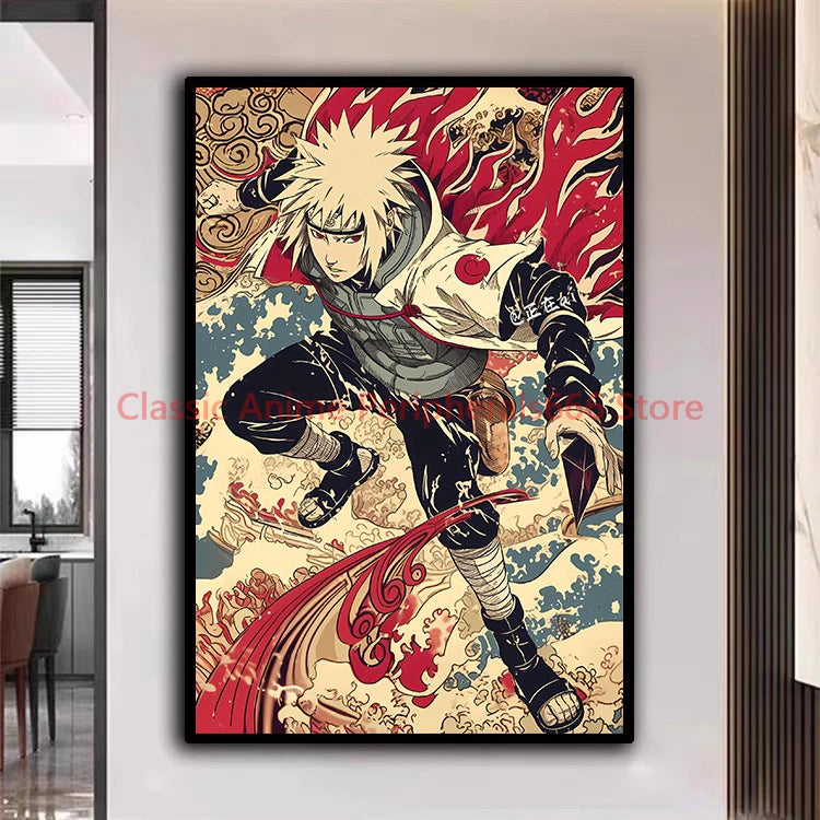 Naruto Akatsuki Ukiyo-E Poster