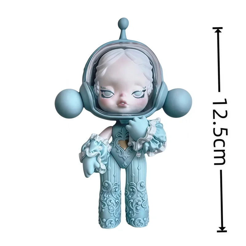 Pop Mart Skullpanda Bjd Nana Figures Baby Series Flower Blooming Figure  Pink Green SP Art Toy Limited Dolls Surprise Toy Gift