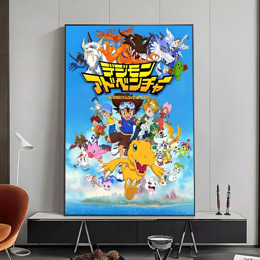 Digimon Poster Wall Art