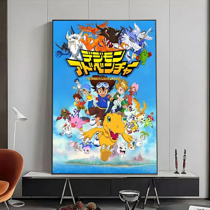 Digimon Poster Wall Art