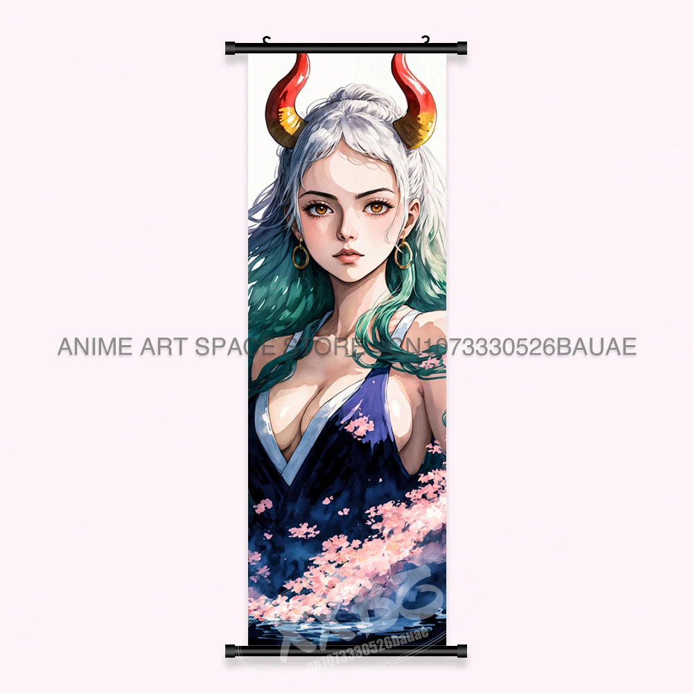 One Piece Yamato Canvas Poster