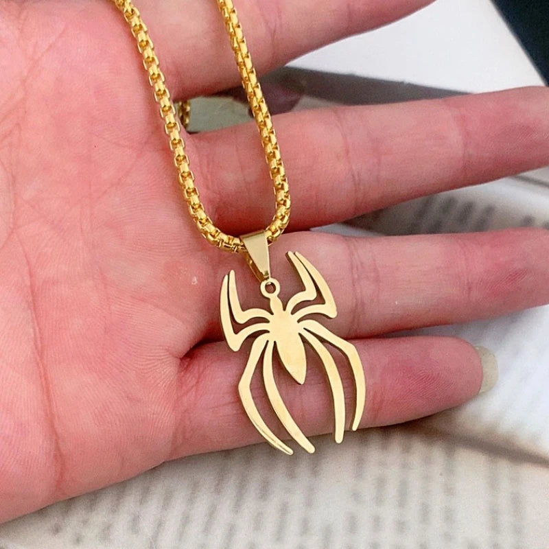 Spider Pendant Necklace