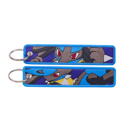 Anime Cute Animals Keyring