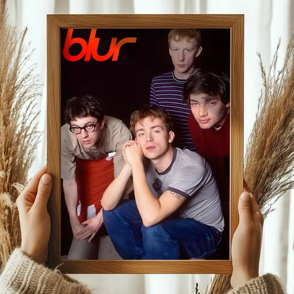 B-Blur Band Poster