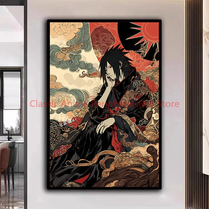 Naruto Akatsuki Ukiyo-E Poster