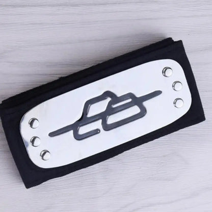Anime Naruto Ninja akatsuri  Headband Cartoon Cosplay Accessories Props Kakashi Head Belt Forehead Protector Cosplay Gifts