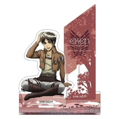 15Cm Acrylic Standing Plates for Attack On Titan Armin Arlert Levi Mikasa Ackerman Eren Yeager Anime Peripheral Collection