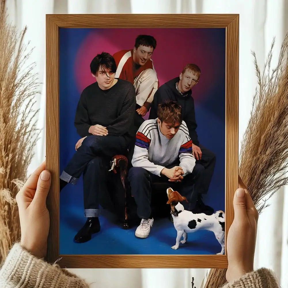 B-Blur Band Poster