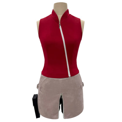 Naruto Haruno Sakura Cosplay Costume
