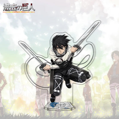 Attack on Titan Acrylic Stand 41-80 Anime Figure Custom Made One Piece Drop Shipping Wholesale Distributor Merchandise