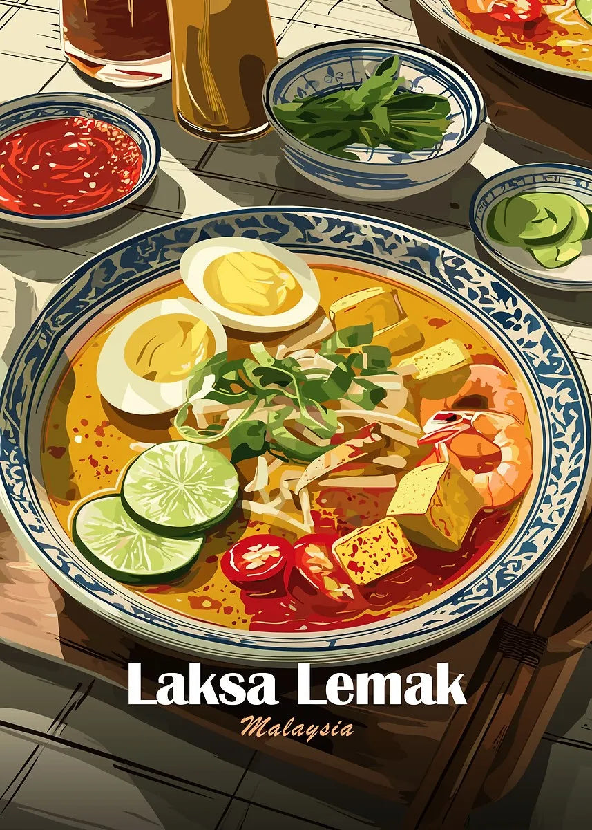 Anime Food Art Poster