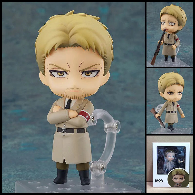 Good Smile Attack On Titan Eren Yeager 375 Interchangeable Face Movable Action Figure Collectible Figurine Decoration