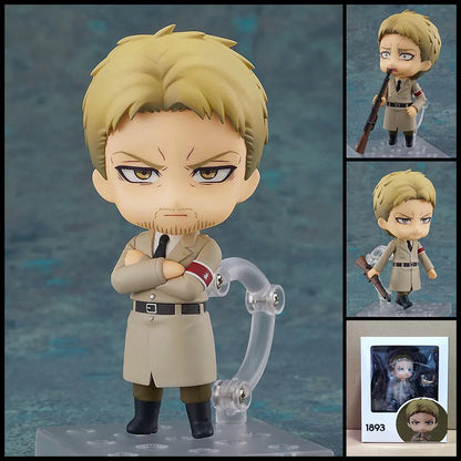Good Smile Attack On Titan Eren Yeager 375 Interchangeable Face Movable Action Figure Collectible Figurine Decoration