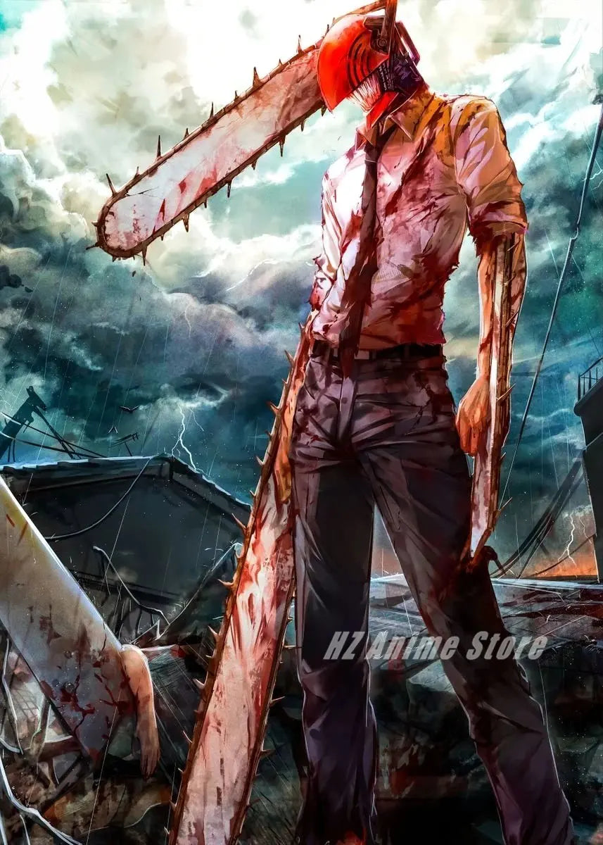 Chainsaw Man Denji Canvas Print