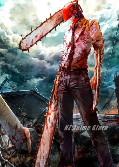Chainsaw Man Denji Canvas Print