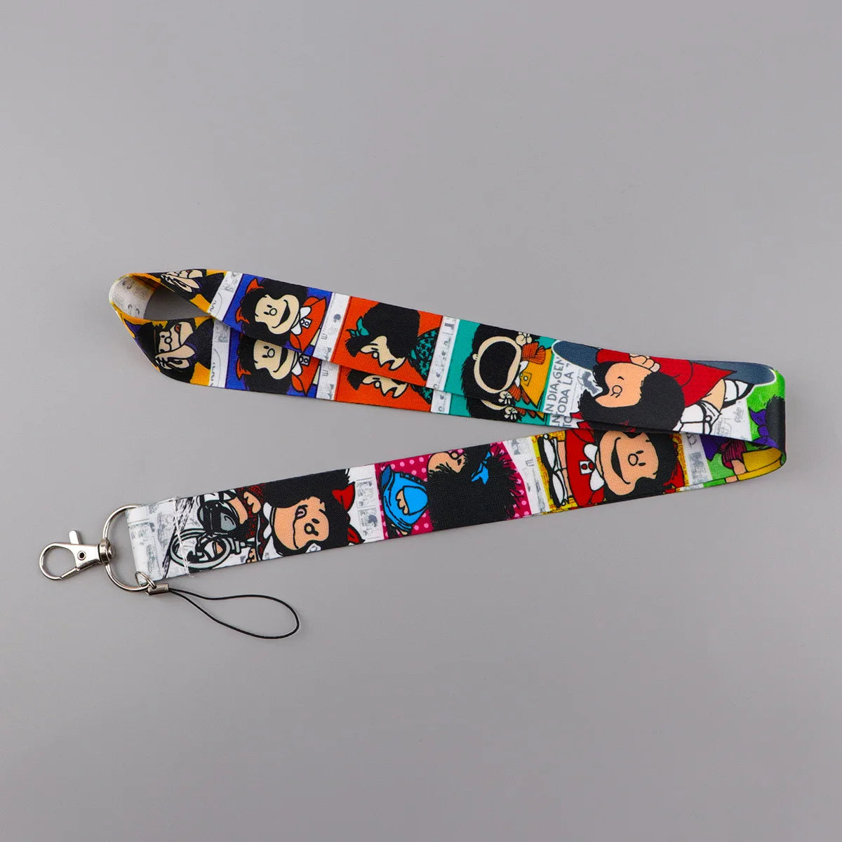Anime Girl Lanyard Credential Holder
