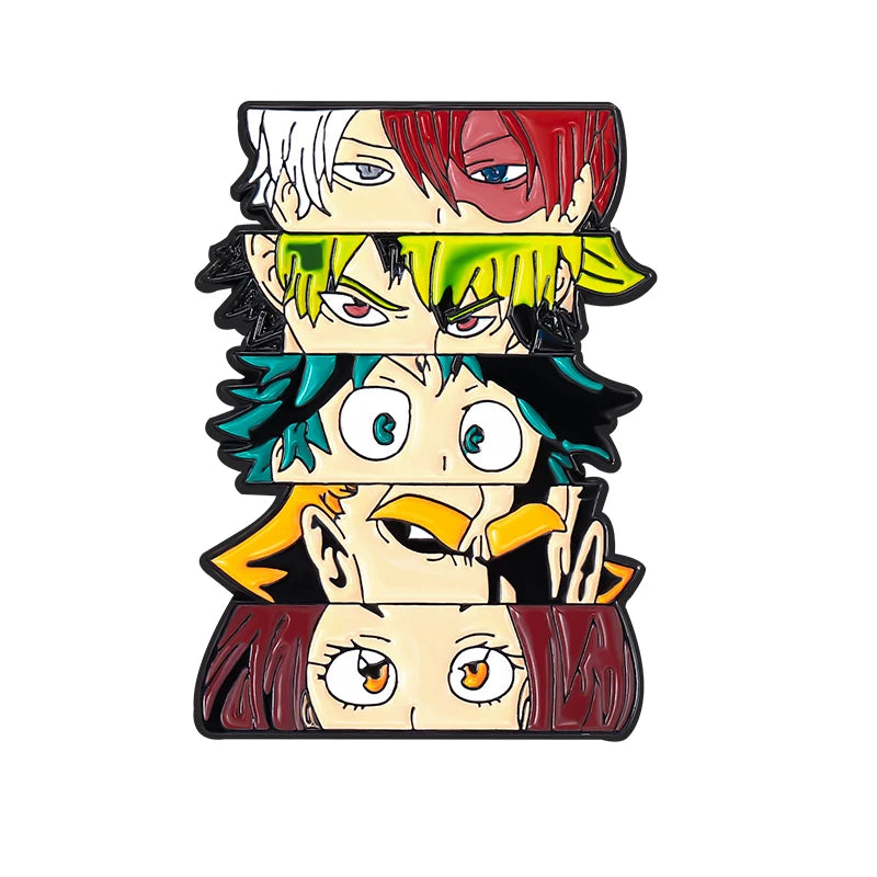 Cartoon Anime Movies Enamel Pin Metal Badge Brooch