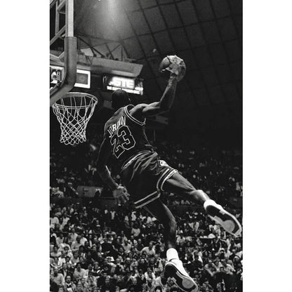 Athlete Mindset Jordan Kobe Canvas Poster