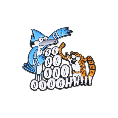 Anime Blue Hair Brooch