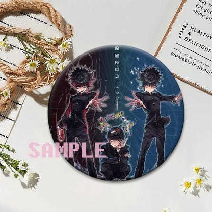 Mob Psycho 100 Shigeo Kageyama Button Pin