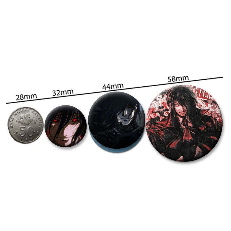 Hellsing Ultimate Button Pins