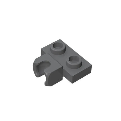10PCS 14704 1X2 with Tow Ball Socket on Side Block Moc Compatible with Brick DIY Children's Toy Assembly