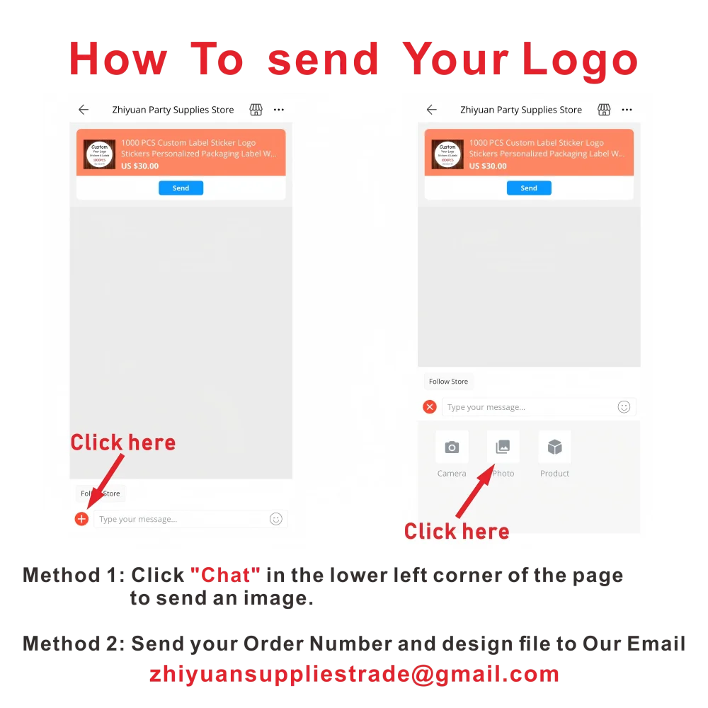Custom Logo Sticker
