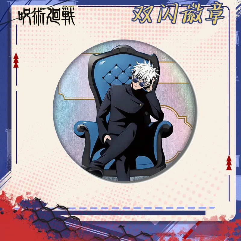 Jujutsu Kaisen Gojo Geto Badge