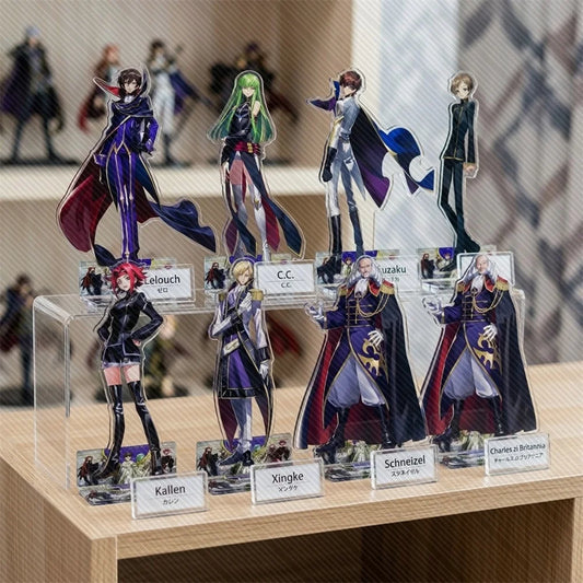 15cm Anime Lelouch Lamperouge Acrylic Keychain Characteristic Characters Ornament Accessories Goods Collection Christmas Gifts