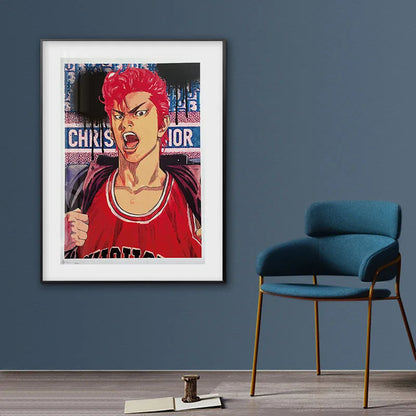 Slam Dunk Poster Canvas