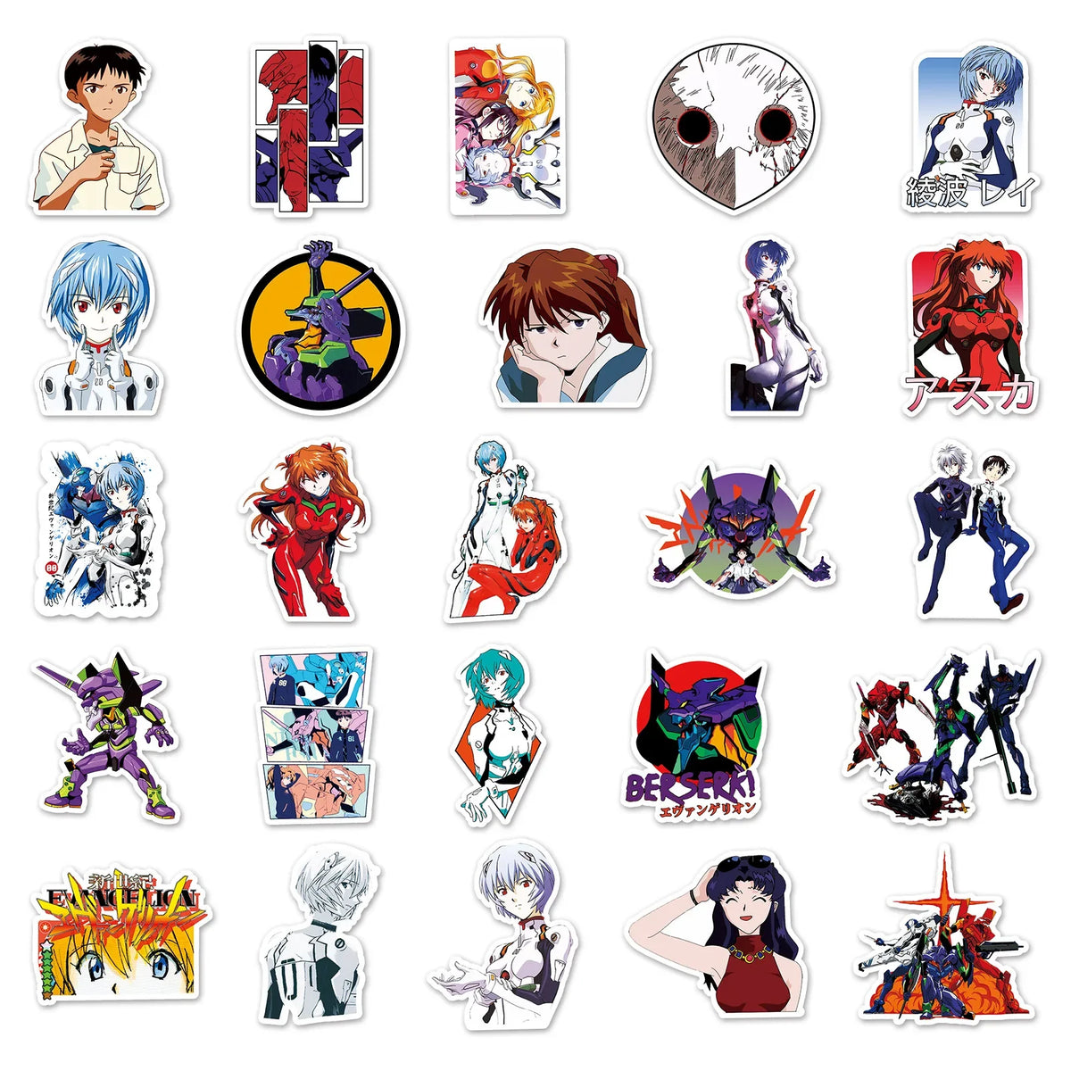 Evangelion Graffiti Sticker