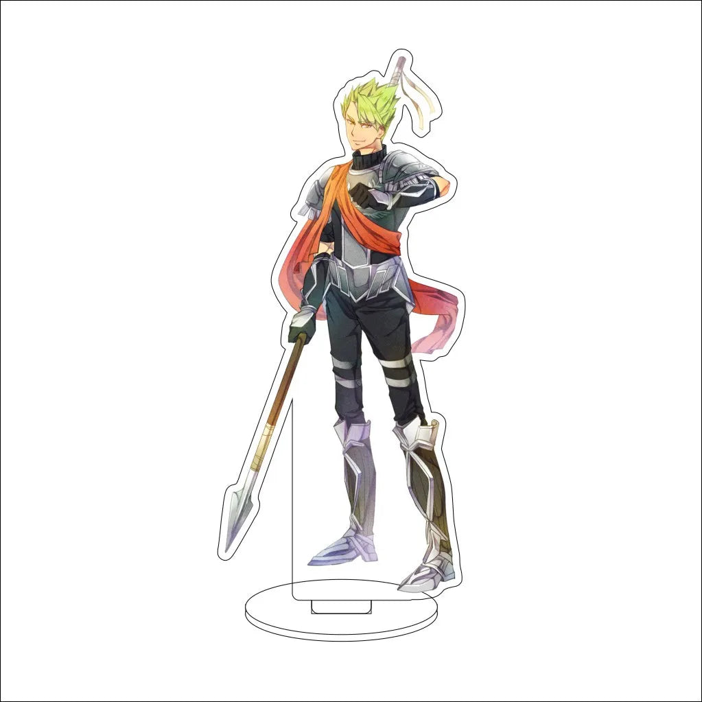 16CM Anime Fate/stay night Altria Pendragon Rin Tohsaka Illyasviel von Einzbern Cos Acrylic Figure Stand Ornaments Gifts