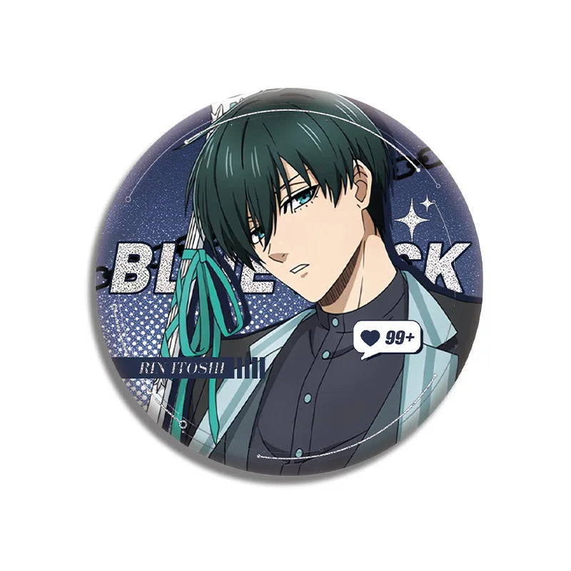 Blue Lock Double Flash Badge