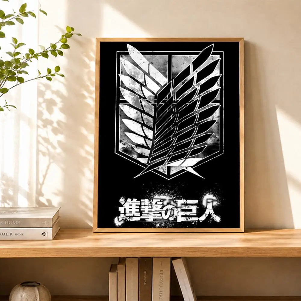 Levi Ackerman Attack On Titan Poster Water Proof Paper Print Room Decor Stickers Art Wall Decor Living Room