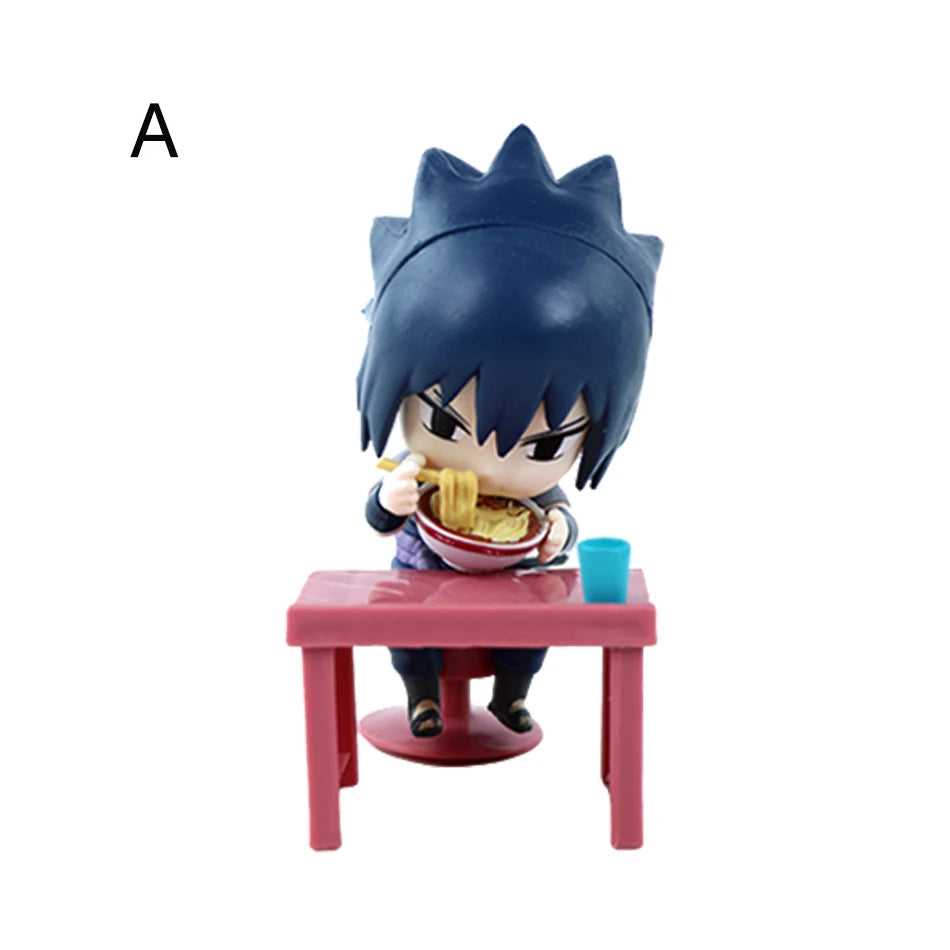 In Stock Naruto Shippuden Ramen Theme Series Blind Box - Chibi Mini PVC Anime Figures - Mystery Sasuke Uchiha & Naruto Toy Gifts