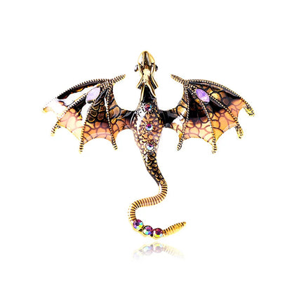 Dragon Colorful Brooch