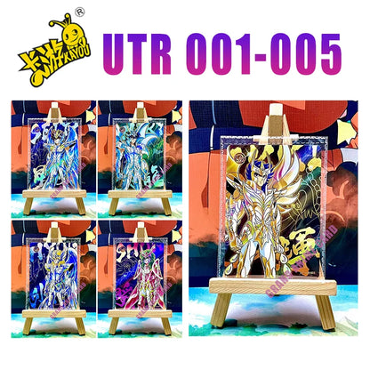 Kayou Saint Seiya Card Full Series Rare BP MR QR UR PR AR SSR SR R UTR Card Anime Collection Card Game Children's Toy Gift
