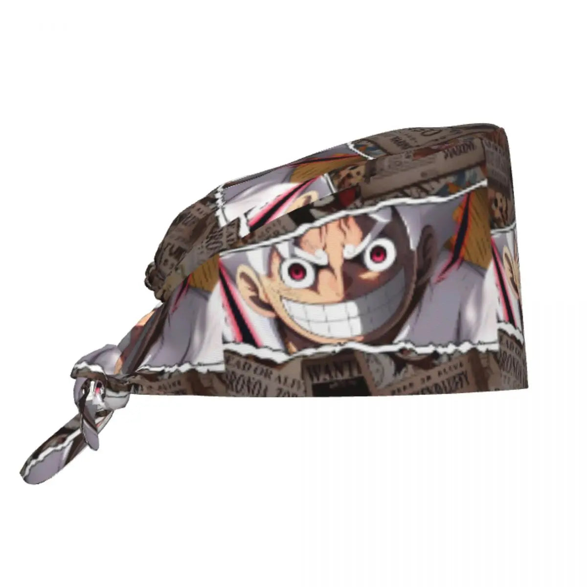 One Piece Skull Scrubs Cap
