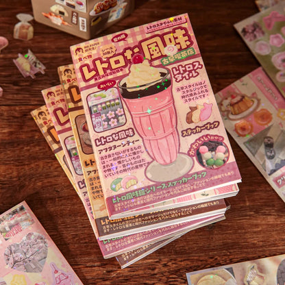 Japanese Style Dessert Sticker Book